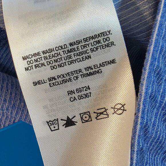 Columbia PFG Mini Skirt Women's Reel Relaxed Pull-On UPF 50 Sx Large Blue‎ NEW - Picture 8 of 10